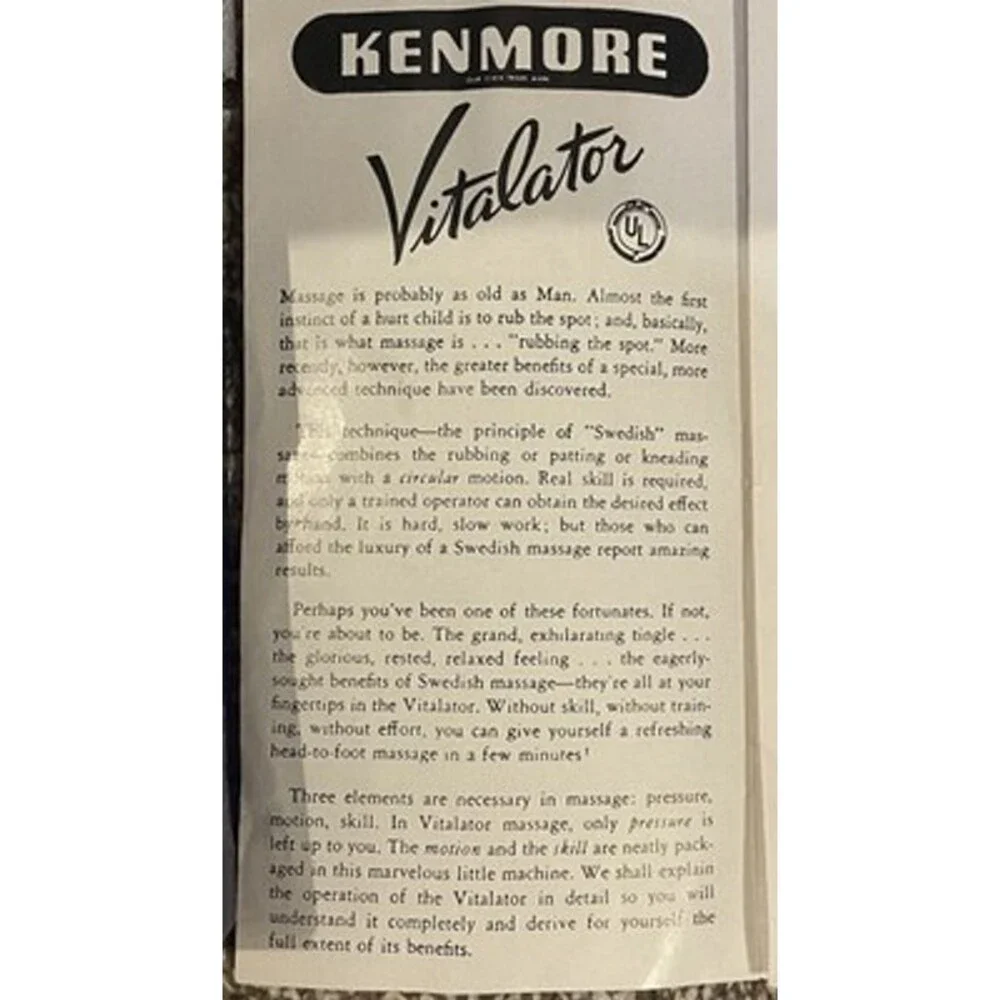 Vintage MCM Kenmore 